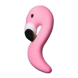 Dec-Ons® Molded Sugar - Flamingo Necks