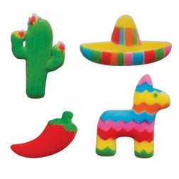 Dec-Ons® Molded Sugar - Fiesta Celebration Assortment