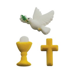 Dec-Ons® Molded Sugar - Faith Assortment