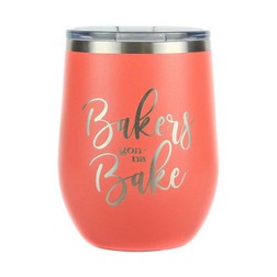 Wine Tumbler - Bakers Gonna Bake