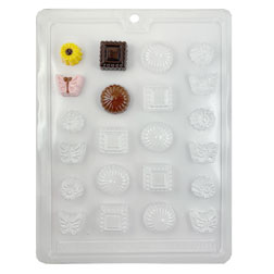 Fancy Assorted Mini Bon Bon Chocolate Mold