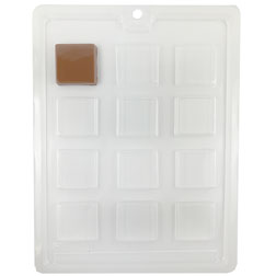 Plain Square Mint Chocolate Mold