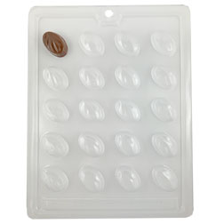 Oval Leaf Bon Bon Chocolate Mold