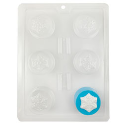 Snowflake Chocolate Cookie Mold