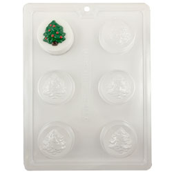 Christmas Tree Chocolate Cookie Mold