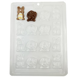 Easter Bunny Treats Chocolate Mold