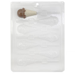 Ice Cream Cone Chocolate Sucker Mold