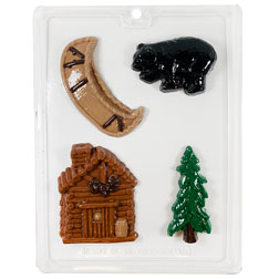 Camping Set Chocolate Mold