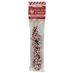 Peppermint Crunch Cookie Stick Stirrer