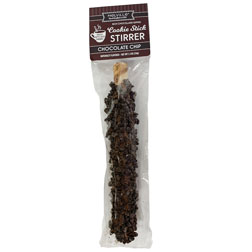 Double Chocolate Chip Cookie Stick Stirrer