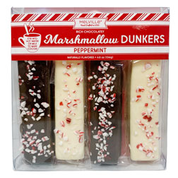 Peppermint Marshmallow Dunk Sticks