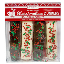 Holiday Confetti Marshmallow Dunk Sticks