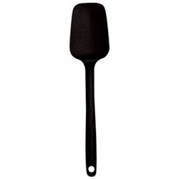 Silicone Spoon Spatula- Black