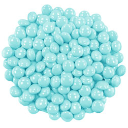 Light Blue Candy Coated Chocolate Candies