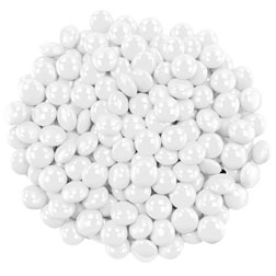 White Candy Coated Chocolate Candies