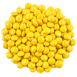 Yellow Candy Coated Chocolate Candies