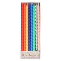 Twisted Tall Party Candles