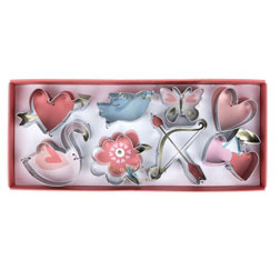 Mini Valentine Cookie Cutter Set