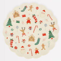 Jolly Christmas Plate