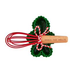 Gingerbread Man Mold & Whisk Set