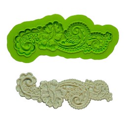 Rose Mary Lace Silicone Mold