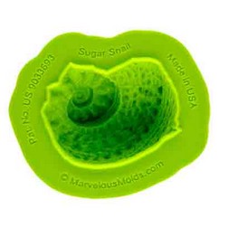 Sugar Snail Shell Silicone Mold