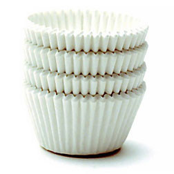 White Giant Cupcake Liners