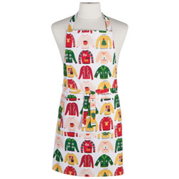 Ugly Christmas Sweater Apron - Adult