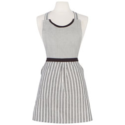 Ticking Stripe Apron - Petite/Junior