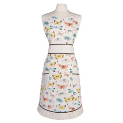 Fly Away Butterfly Betty Apron - Adult