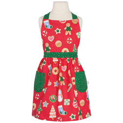 Christmas Cookie Exchange Child Apron