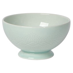 Blue Glass Adorn Bowl