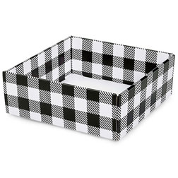 White Buffalo Plaid Market Tray