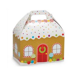 4 lb Gingerbread Candy House Gable Box