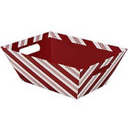 Peppermint Stripe Market Tray