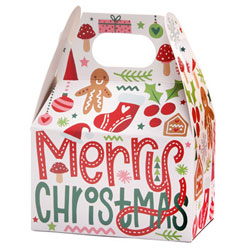 Whimsical Christmas Mini Gable Box