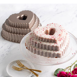 Tiered Heart Bundt Pan