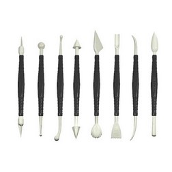 45Pcs Fondant Modeling Tools Set, Gumpaste Decorating Modeling Tools Cake  Marshmallow Sculpting Tools Set for Cookie Cake Decorating