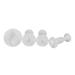 O'Creme Gucci Symbol Gumpaste Cutters, Set of 4 Assorted Gumpaste