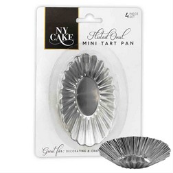 Mini Fluted Oval Tartlett Set