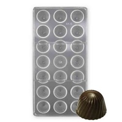 Swirl Bon Bon Polycarbonate Chocolate Mold