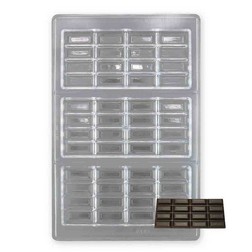 Large Break Away Polycarbonate Chocolate Mold