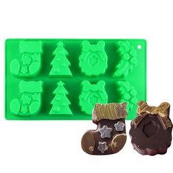 Details about   Christmas Choco Tags Chocolate Mould 