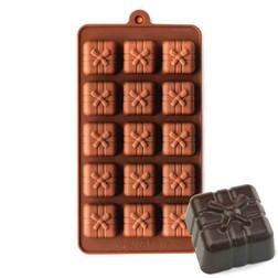 Gift Box Silicone Chocolate Candy Mold