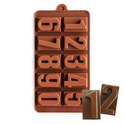 Numbers Silicone Chocolate Candy Mold