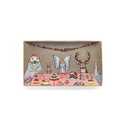 Snowy Owl Party Serving Dish