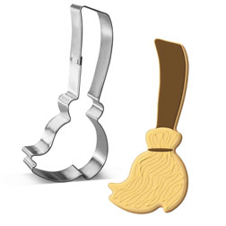 Halloween Witch Broom Cookie Cutter