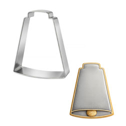Cow Bell Cookie Cutter