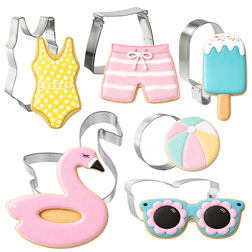 Pool Party Cookie Cutter Set