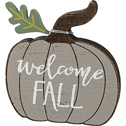 Welcome Fall Wooden Décor